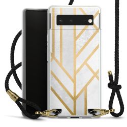 Carry Case Transparent Leather black/gold