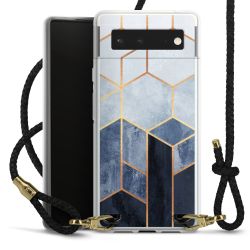 Carry Case Transparent Leather black/gold