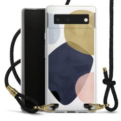 Carry Case Transparent Leather black/gold