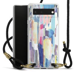 Carry Case Transparent Leather black/gold