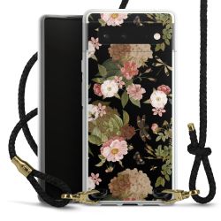 Carry Case Transparent Leather black/gold