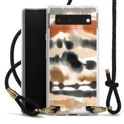 Carry Case Transparent Leather black/gold