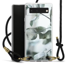 Carry Case Transparent Leder schwarz/gold