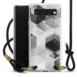 Carry Case Transparent Leather black/gold