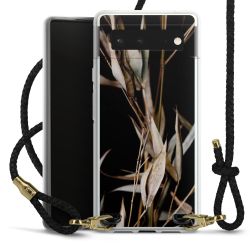 Carry Case Transparent Leather black/gold