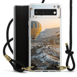 Carry Case Transparent Leather black/gold