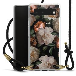 Carry Case Transparent Leather black/gold