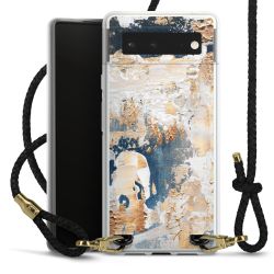 Carry Case Transparent Leather black/gold