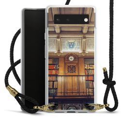 Carry Case Transparent Leather black/gold