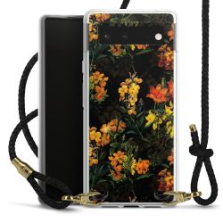 Carry Case Transparent Leather black/gold