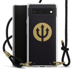 Carry Case Transparent Leather black/gold