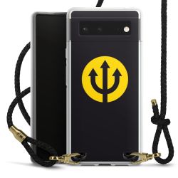 Carry Case Transparent Leather black/gold