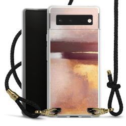 Carry Case Transparent Leather black/gold