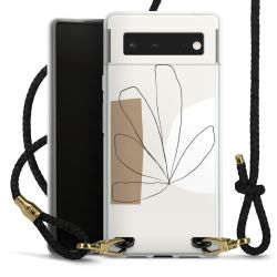 Carry Case Transparent Leather black/gold