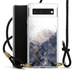 Carry Case Transparent Leather black/gold