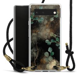 Carry Case Transparent Leather black/gold