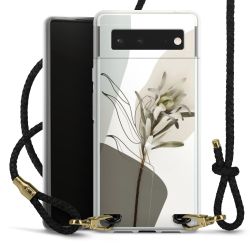 Carry Case Transparent Leather black/gold