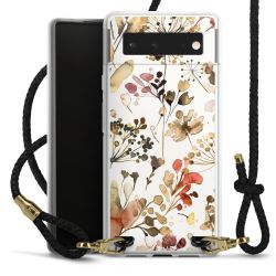 Carry Case Transparent Leather black/gold