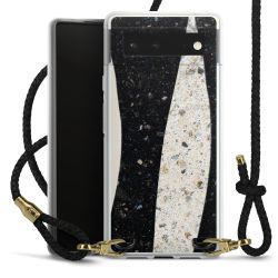 Carry Case Transparent Leather black/gold