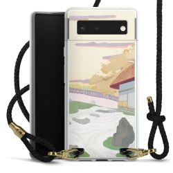 Carry Case Transparent Leather black/gold