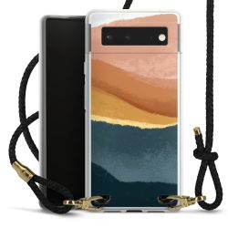 Carry Case Transparent Leather black/gold