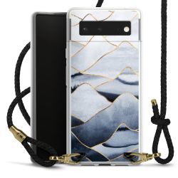 Carry Case Transparent Leather black/gold