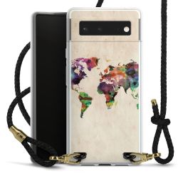 Carry Case Transparent Leather black/gold