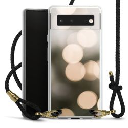 Carry Case Transparent Leather black/gold