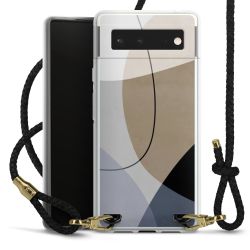 Carry Case Transparent Leather black/gold