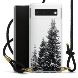 Carry Case Transparent Leather black/gold