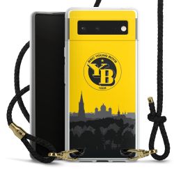 Carry Case Transparent Leather black/gold