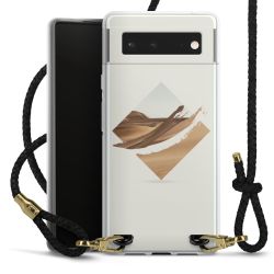 Carry Case Transparent Leather black/gold