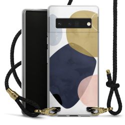 Carry Case Transparent Leather black/gold