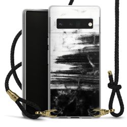 Carry Case Transparent Leather black/gold