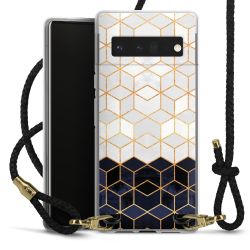 Carry Case Transparent Leather black/gold