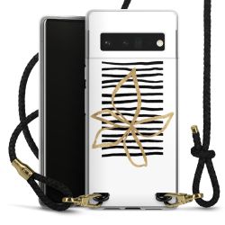 Carry Case Transparent Leather black/gold