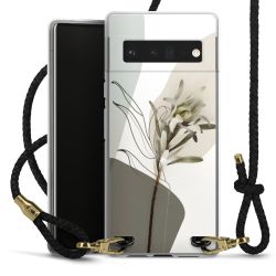 Carry Case Transparent Leather black/gold