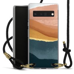 Carry Case Transparent Leather black/gold