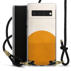 Carry Case Transparent Leather black/gold