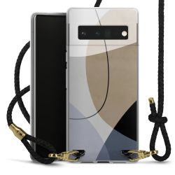 Carry Case Transparent Leather black/gold