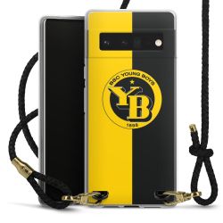 Carry Case Transparent Leather black/gold