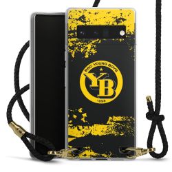 Carry Case Transparent Leather black/gold