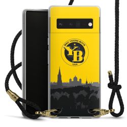 Carry Case Transparent Leather black/gold