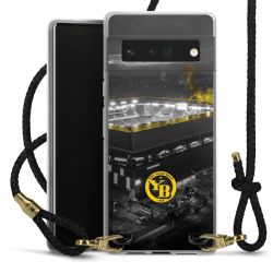 Carry Case Transparent Leather black/gold