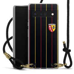 New Carry Case Transparent Leder schwarz/gold