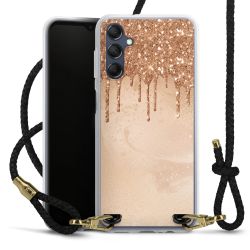 Carry Case Transparent Leather black/gold