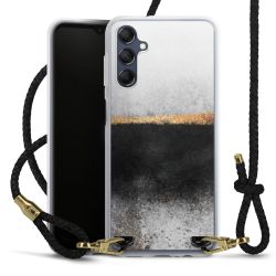 Carry Case Transparent Leather black/gold