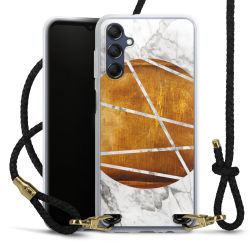 Carry Case Transparent Leather black/gold