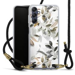 Carry Case Transparent Leather black/gold