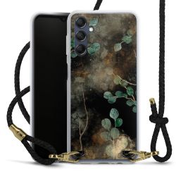 Carry Case Transparent Leather black/gold